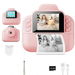 Kids Camera Instant Print,1080P HD Video Digital Camera Toy with 3 Rolls Paper & 32G Card,Christmas Birthday Gifts for Girls Boys-Pink. Available at Crazy Sales for $49.99