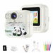 Kids Camera Instant Print,1080P HD Video with 32GB SD Card and Printing Paper,Best Gift for 3+ Years Old Girls Boys(White). Available at Crazy Sales for $59.99