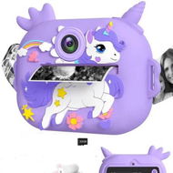 Detailed information about the product Kids Camera Instant Print,1080P Instant Print Camera with Print Paper & 32G Card,Ideal Christmas Birthday for 3-12 Years Old Girls Boys-Purple