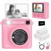 Kids Camera Instant Print,HD Digital Video,32GB SD Card,Portable Toy for Girls Boys Age 3+,Christmas Birthday Gifts (Pink). Available at Crazy Sales for $39.99