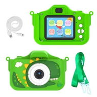 Detailed information about the product Kids Camera Toys, 48MP Dual Lens 1080P Camera for Kids with 32GB SD Card, Digital Video Camcorder Selfie Camera Christmas Birthday Gifts Green