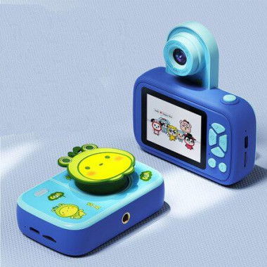 Kids Camera with 32G Memory Card Toys for 3-12 Years Old Boys Girls Blue