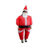 Detailed information about the product Kids-Christmas Santa Claus Suit Funny Blow Up Adults Child Costume Cosplay Party