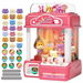 Kids Claw Machine,Large Candy Vending Grabber,Prize Dispenser Toys,Electronic Claw Game Machine for Party Birthdays with Lights Sound,Includes 30 Toys and 25 Game Coins. Available at Crazy Sales for $49.99