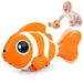 Kids Clownfish Interactive Toy Auto Sensing Avoiding Obstacles Crawling Kids Electric Simulation Animals Christmas Gift. Available at Crazy Sales for $14.99