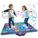 Kids Dance Mat 2 Player Dance Pad Challenging Levels PE Fabric Physical Movement, Suitable for 106 X 80 Cm. Available at Crazy Sales for $49.99