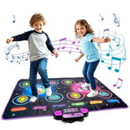 Detailed information about the product Kids Dance Mat, Light up Dancing Pad Kids Dance Mat,Light up Dancing Pad Game Promote Children's Physical Coordination and Intellectual Development