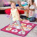 Kids Dance Mat with 5 Play Modes and 3 Challenge Levels Music Touch Play Mat Birthday Gift for Girls Age 3-10. Available at Crazy Sales for $39.95