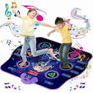 Detailed information about the product Kids Dance Mat with Bluetooth,6 LED Light Arrows Dance Toys with 16 Play Modes Electronic Dance Mat with Song Change for Holiday Gift for 3+ Years