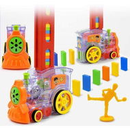 Detailed information about the product Kids Dominos Set,Domino Train Blocks Set for 3-7 Year Kids