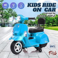 Detailed information about the product Kids Electric Motorbike Ride On Car Toy Off Road Motorcycle Dirt Bike Vehicle Training Wheels 6V Battery Powered MP3 LED Lights VESPA PX150 Licensed