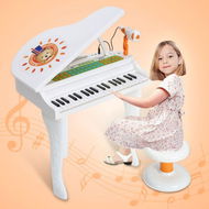 Detailed information about the product Kids Electronic Organ 37-Key Toy Keyboard Piano Musical Instrument With Microphone