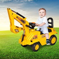 Detailed information about the product Kids Excavator Ride On Digger Toy Children Bulldozer Loader Car