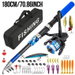 Kids Fishing Rod And Reel Set 1.8 Metre Telescopic Pole Complete Beginner Kit With Bait Tackle Accessories And Carry Bag For Outdoor Family Trips. Available at Crazy Sales for $29.99