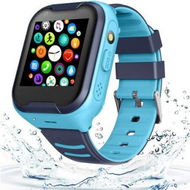 Detailed information about the product Kids GPS Smart Watch 4G Waterproof Smartwatch For Phone With GPS Tracker Touch Screen Video Call Real-time Tracking Camera SOS Alarm Pedometer Color Blue