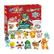 Detailed information about the product Kids Holiday Advent Calendar, 24 Surprise Holiday Gifts with Pokenmon Toys, Countdown to New Year and Christmas, Christmas Gifts for Kids, Kids Toys for 3 4 5 6 7 8 Year Old Boys Girls