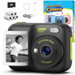 Kids Instant Print Camera with 5 Rolls Print Paper,1080P HD Camera,Rechargeable Portable Toddler Selfie Camera,Christmas Birthday Gifts Age 3+ (Black). Available at Crazy Sales for $39.99