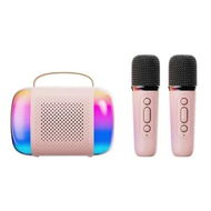 Detailed information about the product Kids Karaoke Machine with Bluetooth Speaker and Wireless Microphones for Unforgettable Singing Experiences