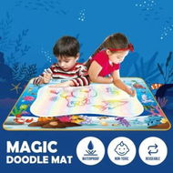 Detailed information about the product Kids Magic Water Doodle Mat Drawing Paint Mat with Pen for Toddlers Educational Toys 118*88CM