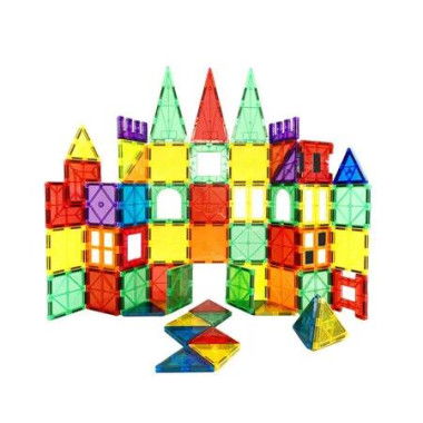 Kids Magnetic Tiles Blocks Building