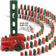 Detailed information about the product Kids Musical Christmas Domino Train Around The Tree Santas Domino Musical Christmas Train Set for Kids,Perfect Christmas Decor,Christmas Decorations