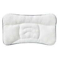 Detailed information about the product Kids Pillows Double Sided Cooling Fabric Mesh Children Pillow Dual Heights 6-9cm Ergonomic Design Advanced Hose Filler Machine Washable Age 6-12