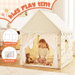 Kids Play Tent Playhouse Portable Princess Castle Indoor Outdoor Reading Nook Washable Polyester Metal Frame Storage Bag Toddlers 3+ Cubby Bedroom. Available at Crazy Sales for $49.95