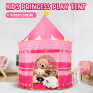 Detailed information about the product Kids Play Tent Princess Castle For Girls Children Play House Indoor Outdoor Game Pink