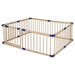 Kids Playpen Wooden Baby Safety Medium. Available at Crazy Sales for $139.95