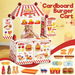 Kids Pretend Play Kitchen Set DIY Fort Building Kit Child Construction Educational Creative Burger Food Toys Cart STEM Learning Gift Cardboard Plastic. Available at Crazy Sales for $149.95