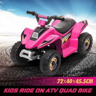 Detailed information about the product Kids Ride On Toy 6V Electric ATV Quad Rechargeable Battery Pink