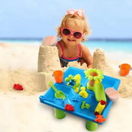 Detailed information about the product Kids Sand And Water Table Toys Beach Play Set for Beach Summer Indoor And Outdoor Use,Shower Toy,Sandbox,Birthday Gift