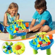 Detailed information about the product Kids Sand And Water Table Toys Beach Play Set for Beach Summer Indoor And Outdoor Use,Shower Toy,Sandbox,Birthday Gift