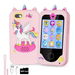 Kids Smart Phone for Girls with Unicorn Design Dual Cameras Music Games Touch Screen Learning Toy. Available at Crazy Sales for $44.95