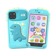 Detailed information about the product Kids Smart Phone with 32GB, 4.0 Inch Touchscreen Dual Camera Cell Phone, Learning Educational Toys Birthday Gifts for Boys and Girls (Blue)
