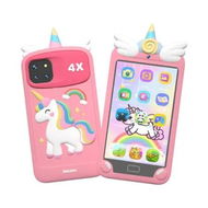 Detailed information about the product Kids Smart Phone with 32GB, 4.0 Inch Touchscreen Dual Camera Cell Phone, Learning Educational Toys Birthday Gifts for Boys and Girls (Pink)