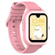 Detailed information about the product Kids smart watch 1.78 HD Screen,2 Megapixels Under Screen Camera,AMOLED, vedio call, Safety Calls, Camera, GPS,SOS,WHATSAPP boys and girls watch COL Pink