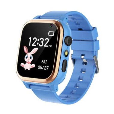 Kids Smart Watch with 16 Puzzle Games HD Touch Screen Camera Music Player Pedometer Alarm Clock Calculator Flashlight Kids Watches Gift, Blue