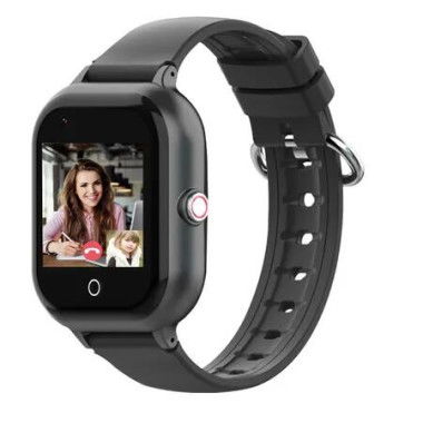 Kids Smart Watch with GPS Tracker and Calling,4G Smartwatches Girls Boys with SOS Camera Voice Video Call School Mode(Black)