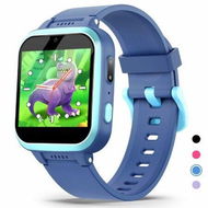 Detailed information about the product Kids Smart Watch with Puzzle Games HD Touch Screen Camera Video Music Player Pedometer Alarm Clock Flashlight Fashion Kids Smartwatch Gift for Age3+ Year Old Boys Girls Toys (Blue)