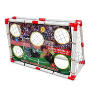 Detailed information about the product Kids Soccer Football Goal Target Training Set-Kick Ball To Different Holes For Different Scores