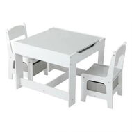 Detailed information about the product Kids Table and Chairs Set Storage