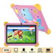 Kids Tablet 7 Inch Android 4GB RAM 64GB Dual Camera Bluetooth Shockproof Handle Pink. Available at Crazy Sales for $89.99