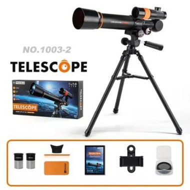 Kids Telescope,Outdoor Bird Watching Refractor,Astronomy Space Portable Telescope,Outdoor Astronomy Kids Telescope for Amateur Astronomers,Beginners