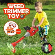 Detailed information about the product Kids Tool Sets Weed Trimmer With Light Sound Leaf Blower Children Preschool Pretend Toys