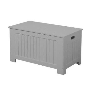 Kids Toy Box Storage Chest Cabinet Grey