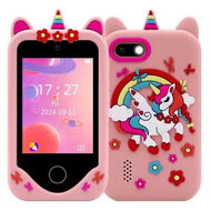 Detailed information about the product Kids Toys Phone, Kids Smart Phone for Girls with Dual Camera, Games and Music Player, Girl Toys Christmas Birthday Gifts, Pink