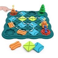 Detailed information about the product Kids Toys STEM Board Games, Smart Logical Road Builder Brain Teasers Puzzles for 3 to 4 5 6 7 Year Old Boys Girls
