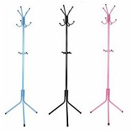 Detailed information about the product KING DO WAY Coat Rack Hat Rack Metal Purse Display Stand Hall Tree 12 HooksBlue