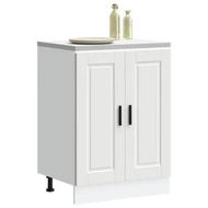 Detailed information about the product Kitchen Base CabinetÂ Porto White Engineered Wood